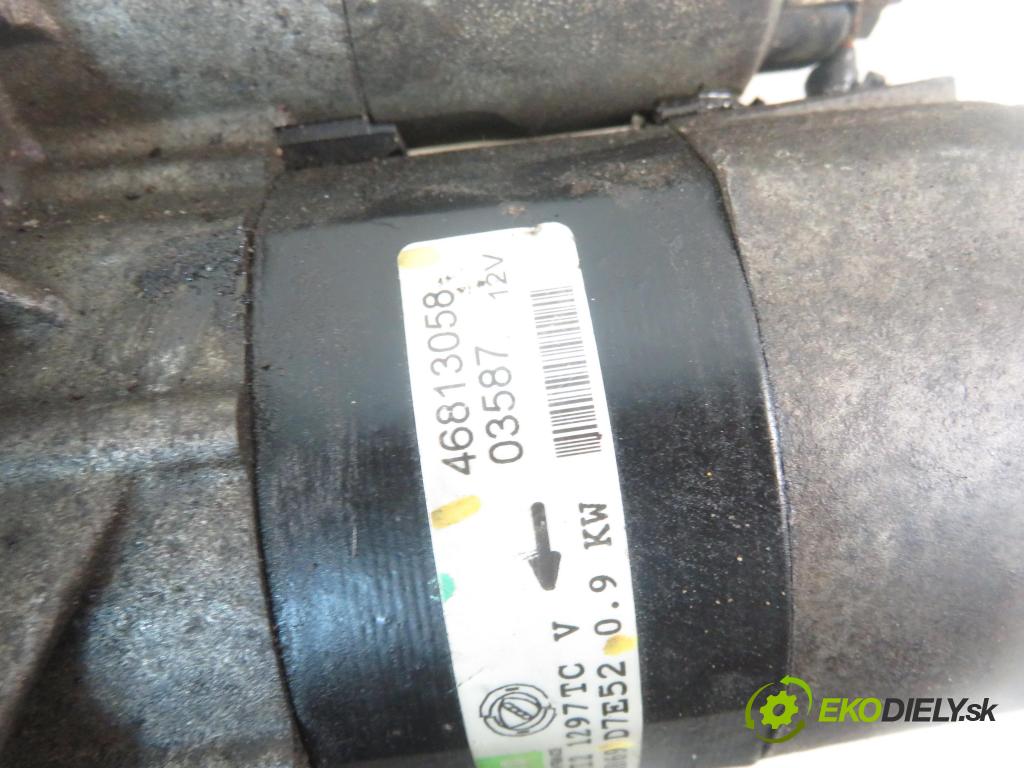 FIAT STILO (192_) HB 2002 59,00 1.2 16V 80 - 188 A5.000 1242,00 Štartér 46813058 ; D7E52 (Štartér)