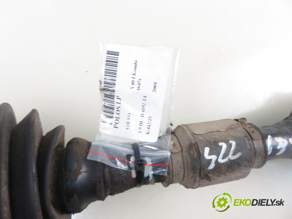 VOLVO V40 Kombi (645) KOMBI 2001 75,00 1.9 DI 102 - D 4192 T4 1870,00 Poloos LP P614079