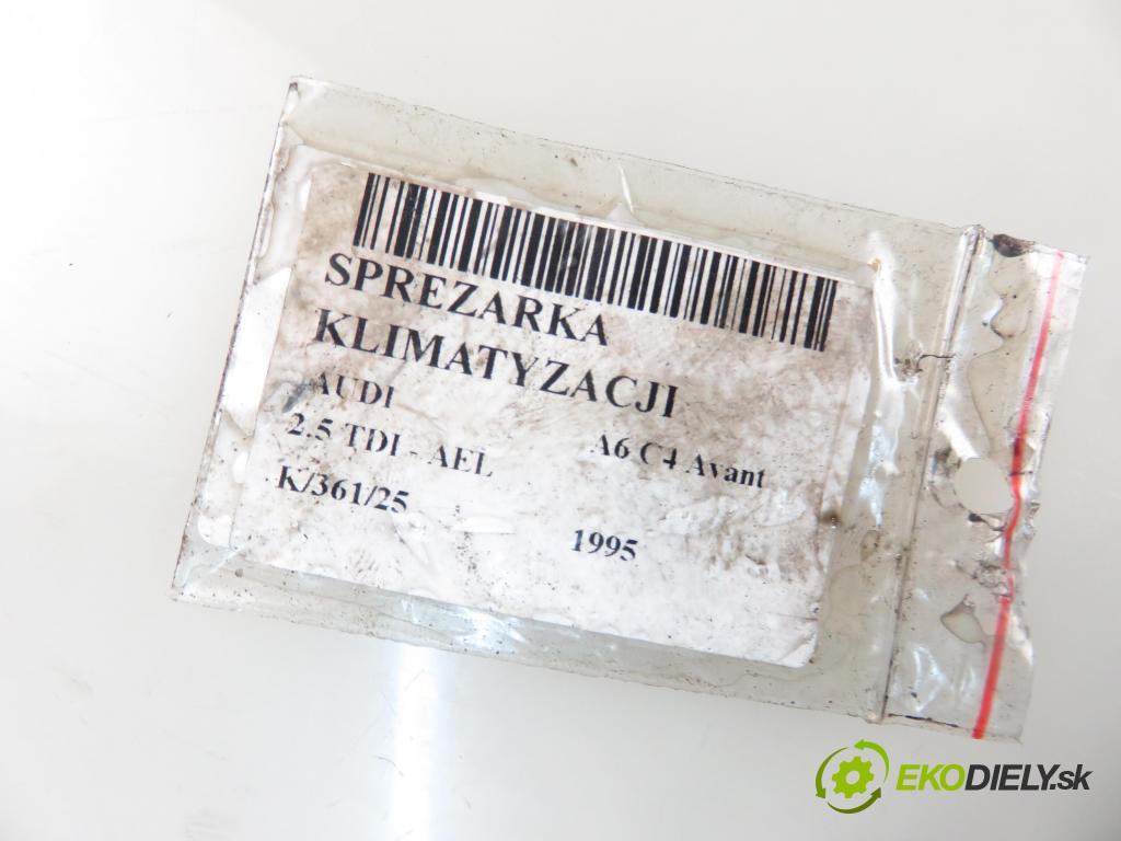 AUDI A6 Avant (4A, C4) KOMBI 1995 103,00 2.5 TDI - AEL 2461,00 KOMPRESOR: klimatizácie 4A0260805AD ; 5062310323 (Kompresor klimatizácie)