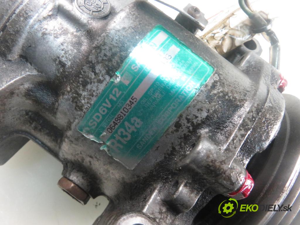 PEUGEOT PARTNER Combispace (5F) KOMBIVAN 2004 80,00 1.6 16V 109 - NFU (TU5JP4) 1587,00 KOMPRESOR: klimatizácie SD6V12 (Kompresor klimatizácie)