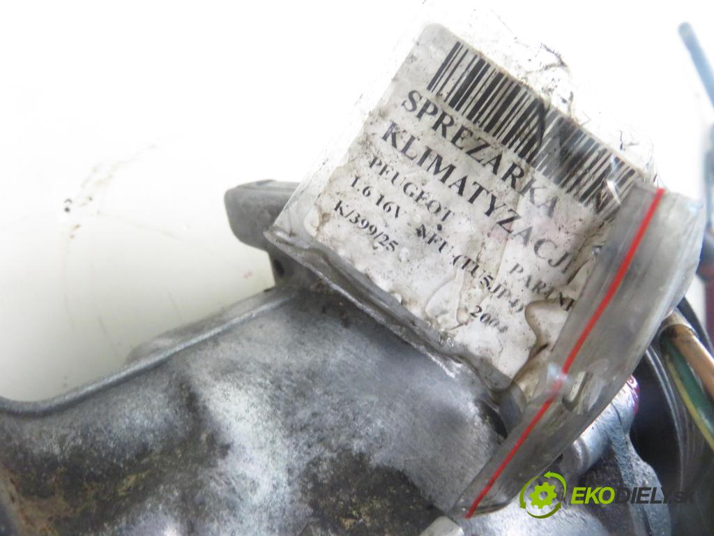 PEUGEOT PARTNER Combispace (5F) KOMBIVAN 2004 80,00 1.6 16V 109 - NFU (TU5JP4) 1587,00 KOMPRESOR: klimatizácie SD6V12 (Kompresor klimatizácie)