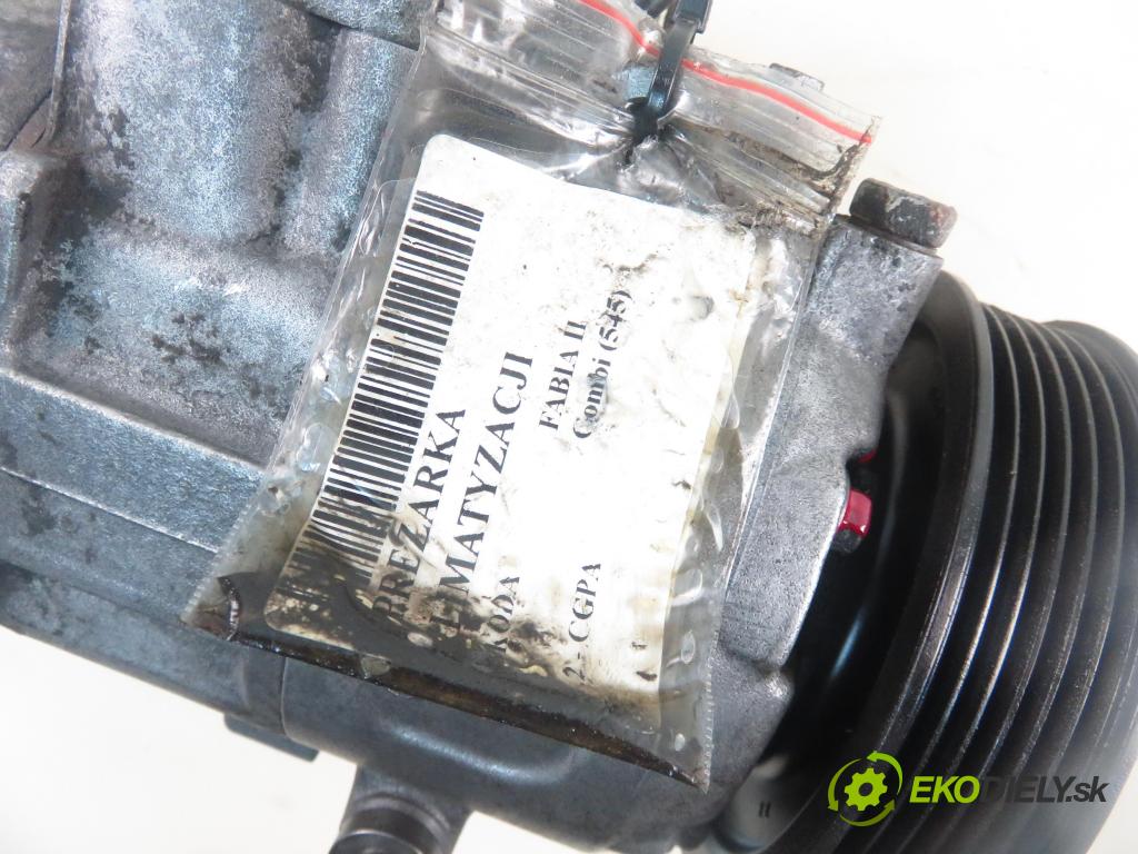 SKODA FABIA II Combi (545) KOMBI 2010 51,00 1.2 - CGPA 1198,00 KOMPRESOR: klimatizácie  (Kompresor klimatizácie)