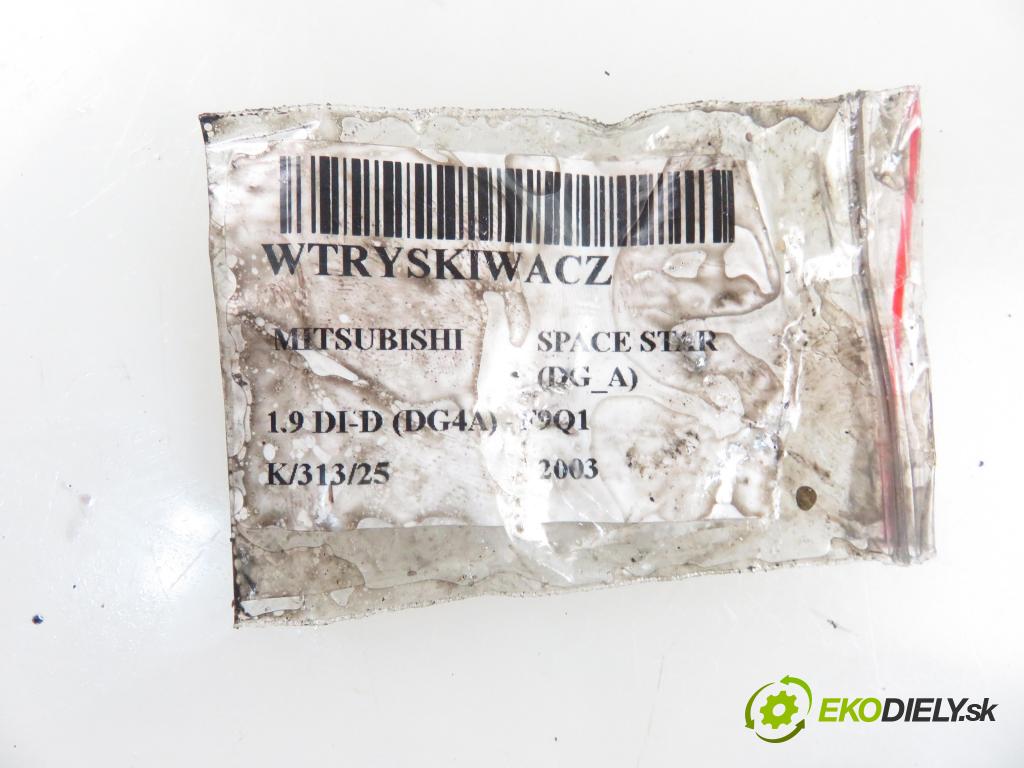 MITSUBISHI SPACE STAR nadwozie wielkoprzestrzenne (MPV) (DG_A) MINIVAN 2003 75,00 1.9 DI-D 102 - F9Q1 1870,00 vstrekovač 8200238528 ; 0445110146 (Vstrekovač paliva)