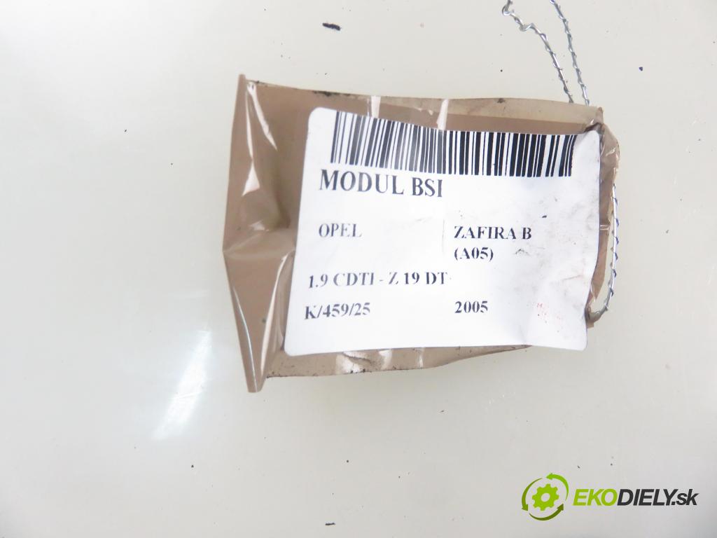OPEL ZAFIRA B (A05) MINIVAN 2005 88,00 1.9 CDTI 8V 120 - Z 19 DT 1910,00 MODUL BSI 13206754HB ; 5DK00866838