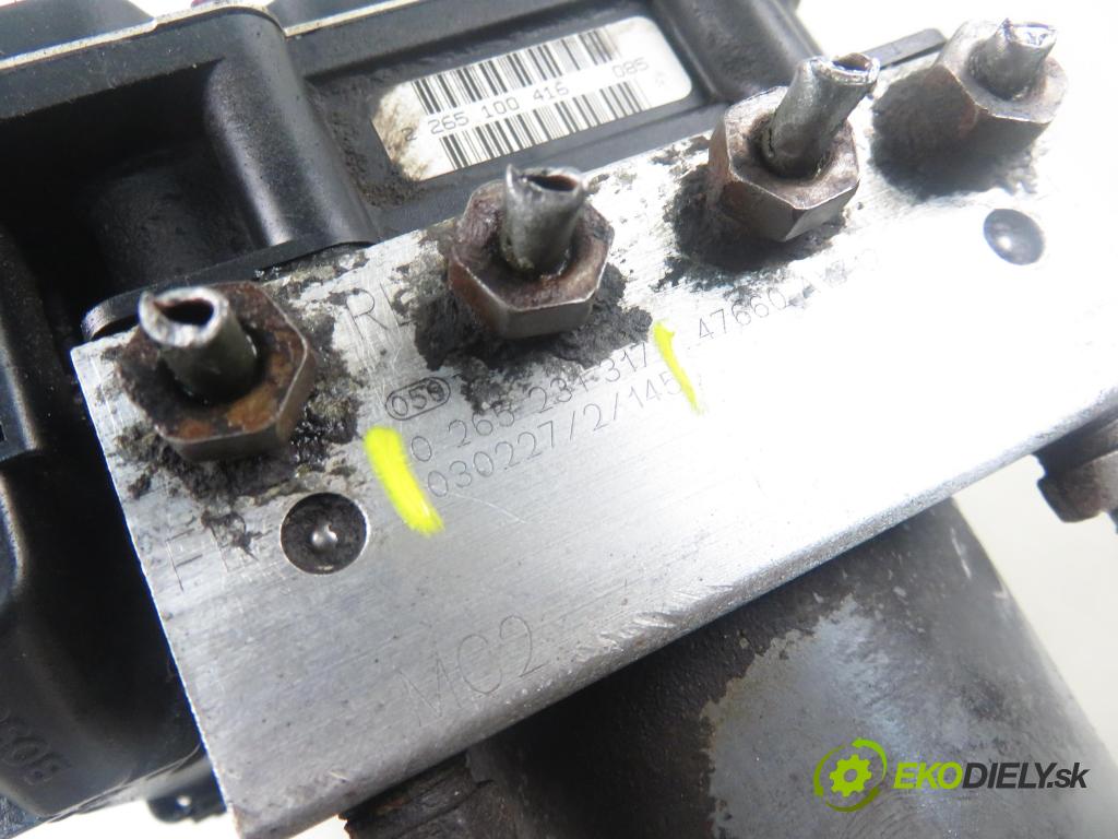 NISSAN PRIMERA (P12) LIFTBACK 2003 85,00 1.8 - QG18DE 1769,00 Pumpa ABS 0265800308 ; 0265231317 ; 47660AV712 (Pumpa ABS)