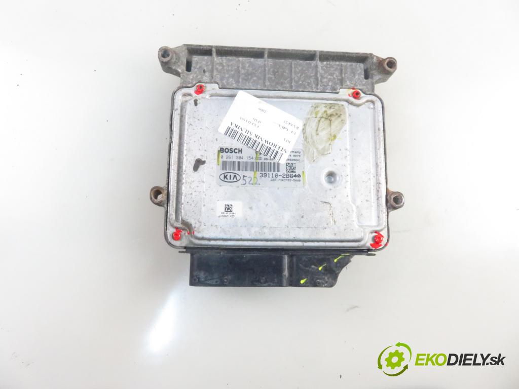 KIA CEE'D SW (ED) KOMBI 2009 80,00 1.4 109 - G4FA 1396,00 Riadiaca jednotka Motor 391102B640 ; 0261S04154