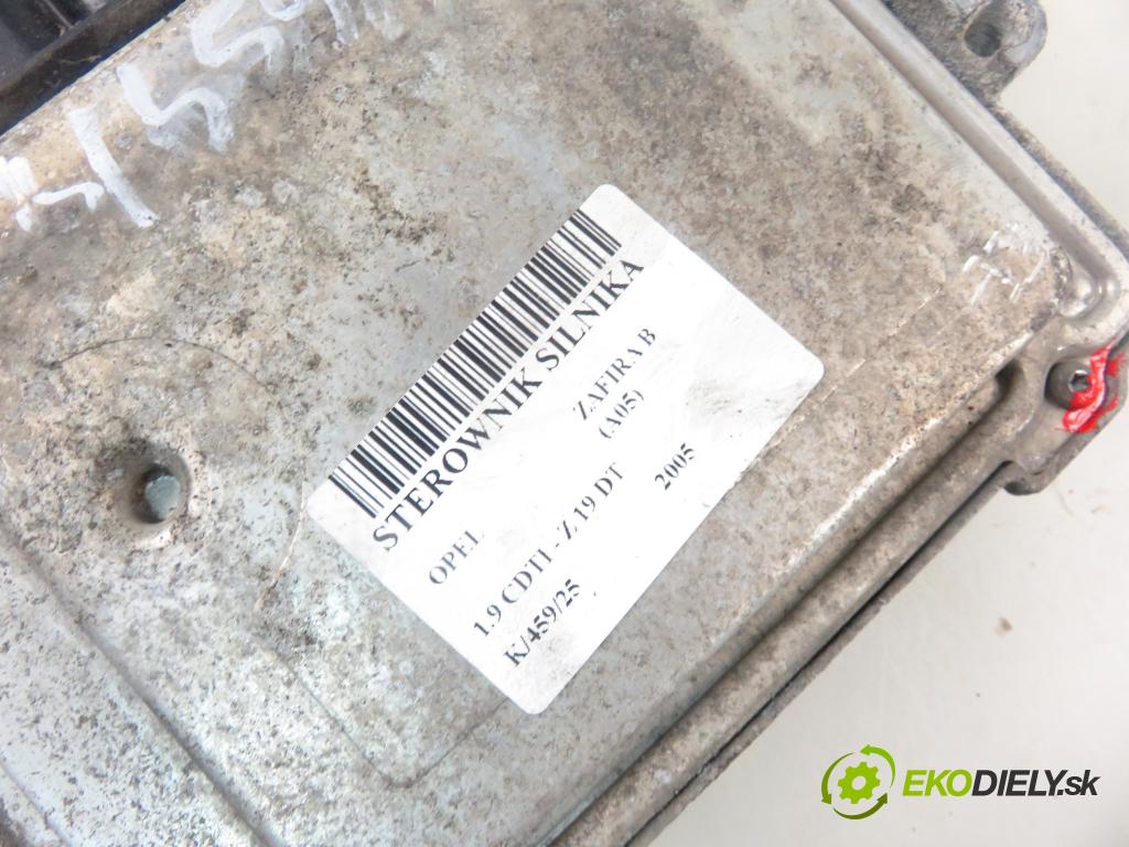 OPEL ZAFIRA B (A05) MINIVAN 2005 88,00 1.9 CDTI 8V 120 - Z 19 DT 1910,00 Riadiaca jednotka Motor 0281012549 ; 55198922