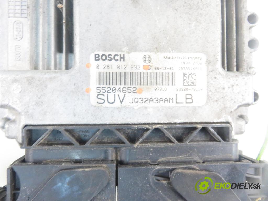 FIAT SEDICI (189_) CROSSOVER 2007 88,00 1.9 D Multijet 120 4x4 - D19AA 1910,00 Riadiaca jednotka Motor 0281012992 ; 55204652