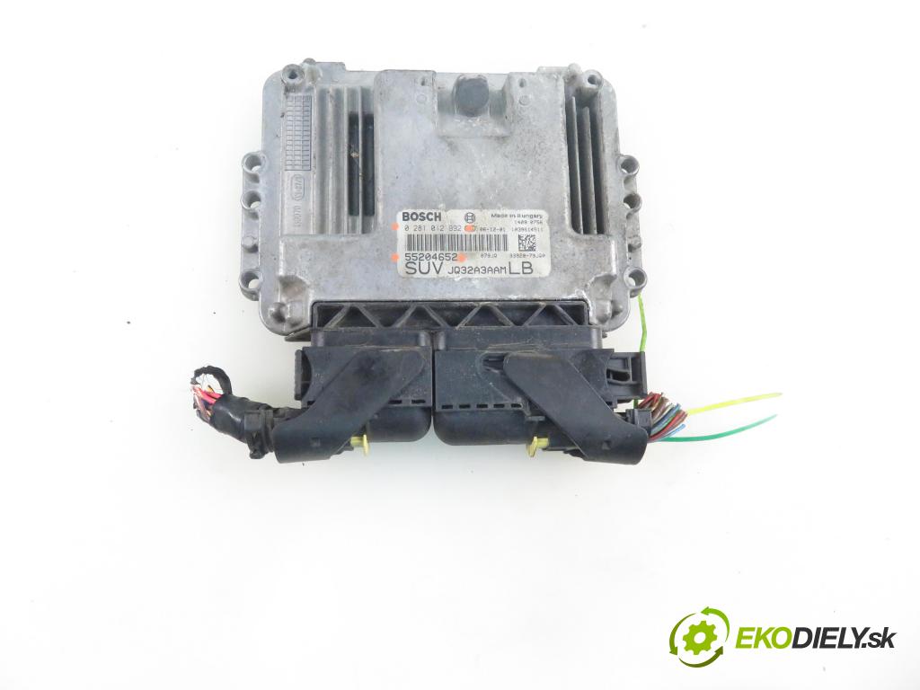 FIAT SEDICI (189_) CROSSOVER 2007 88,00 1.9 D Multijet 120 4x4 - D19AA 1910,00 Riadiaca jednotka Motor 0281012992 ; 55204652