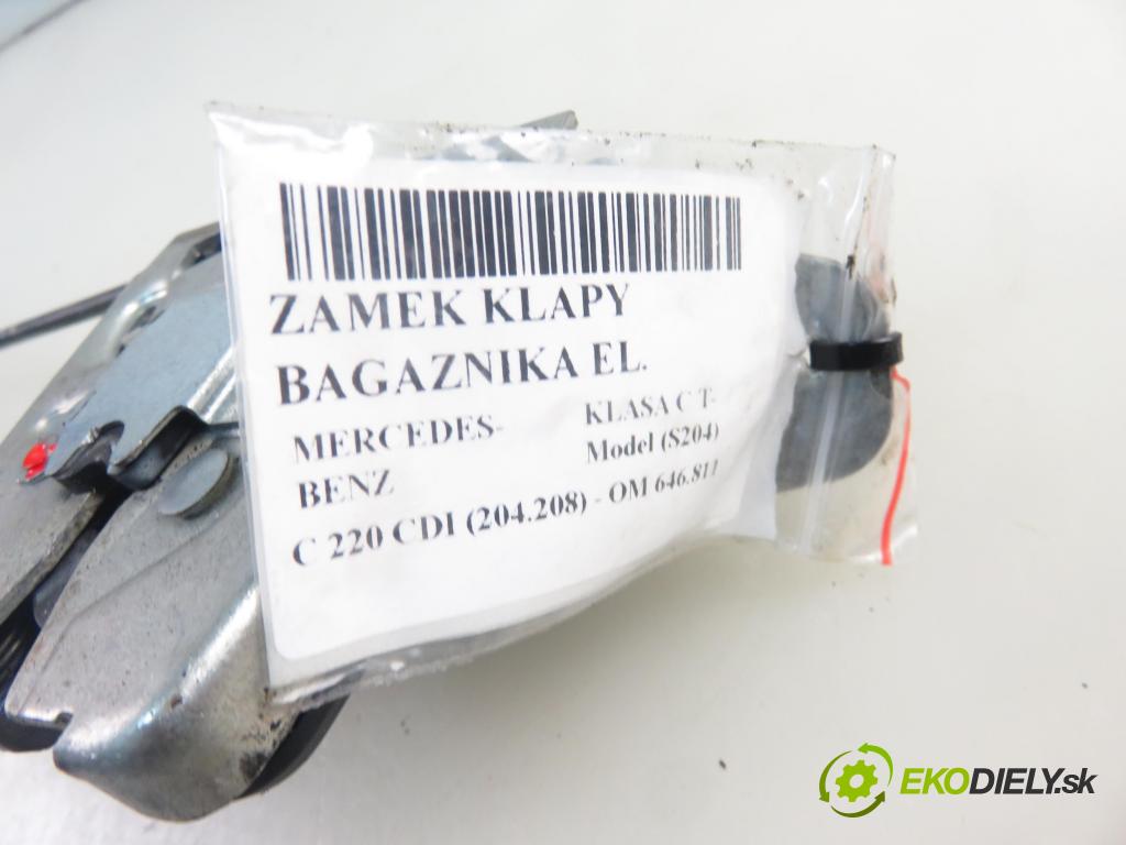 MERCEDES-BENZ KLASA C T-Model (S204) KOMBI 2008 125,00 C 220 CDI (204.208) 170 - OM 646.811 2148,00 zámok dveří kufr EL. 2047400435