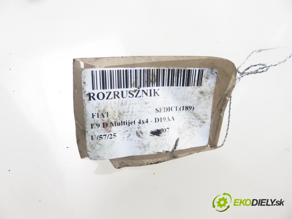 FIAT SEDICI (189_) CROSSOVER 2007 88,00 1.9 D Multijet 120 4x4 - D19AA 1910,00 Štartér 0001109270 (Štartér)