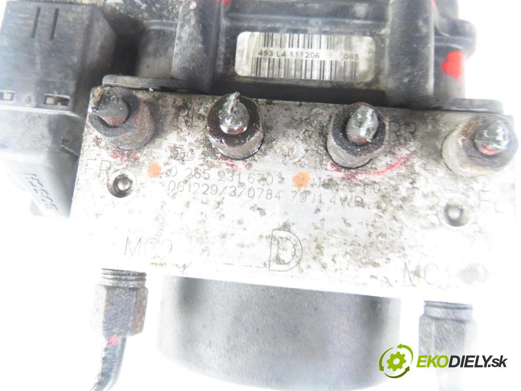 FIAT SEDICI (189_) CROSSOVER 2007 88,00 1.9 D Multijet 120 4x4 - D19AA 1910,00 Pumpa ABS 0265800494 ; 0265231670 (Pumpa ABS)