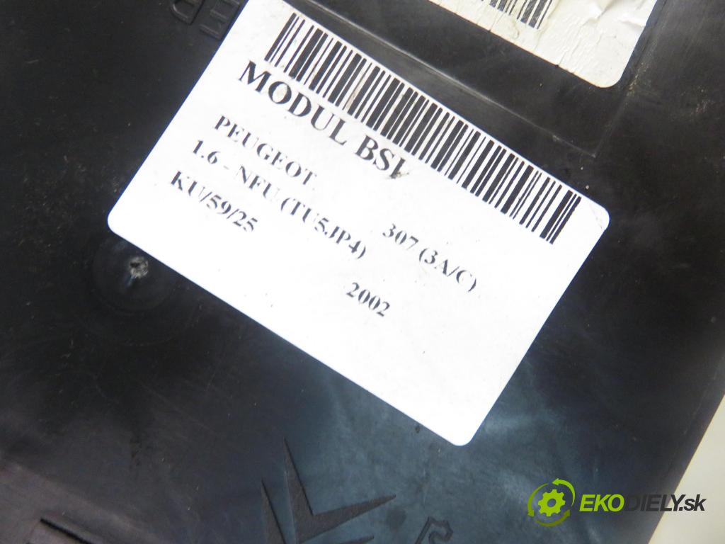 PEUGEOT 307 (3A/C) HB 2002 81,00 1.6 - NFU (TU5JP4) 1587,00 MODUL BSI 9636760580F ; 9644098180
