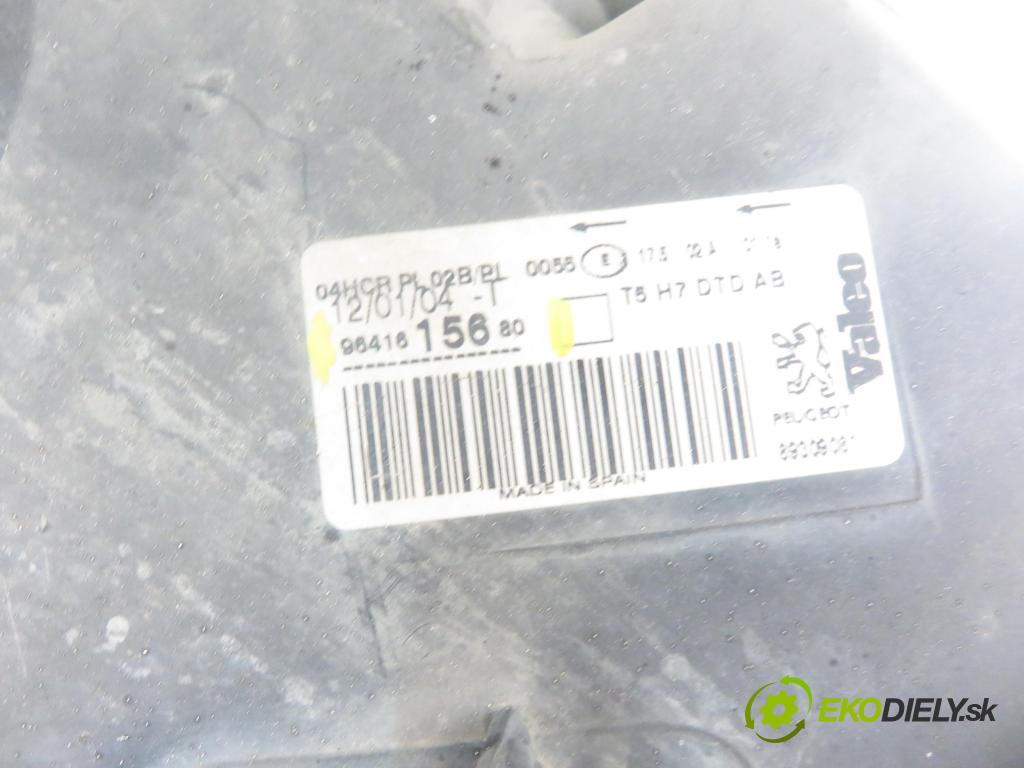 PEUGEOT 307 (3A/C) HB 2002 81,00 1.6 - NFU (TU5JP4) 1587,00 světlo PP 9641615680