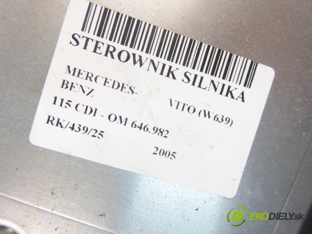 MERCEDES-BENZ VITO Autobus (W639) BUS 2005 110,00 115 CDI 150 - OM 646.982 2148,00 Riadiaca jednotka Motor A6111534978 ; 0281011176