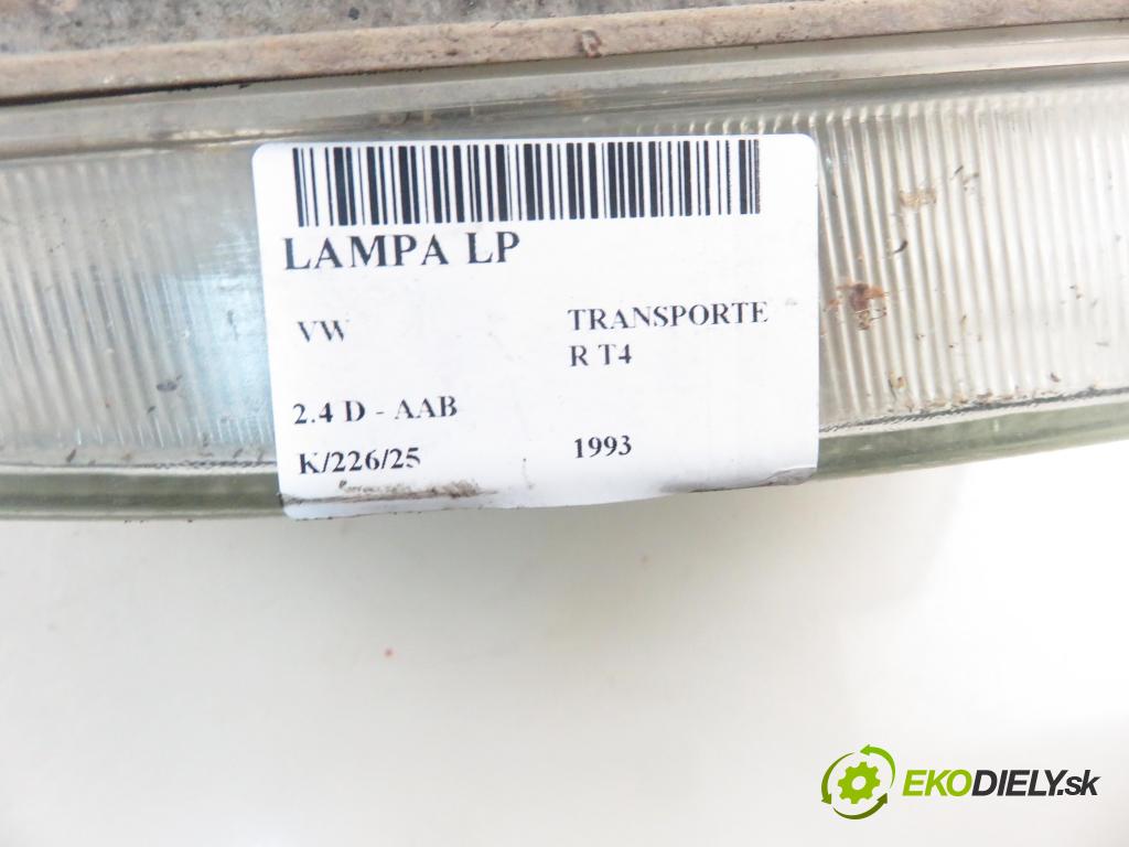 VW TRANSPORTER IV Autobus (70XB, 70XC, 7DB, 7DW, 7DK) BUS 1993 57,00 2.4 D 78 2370,00 světlo LP