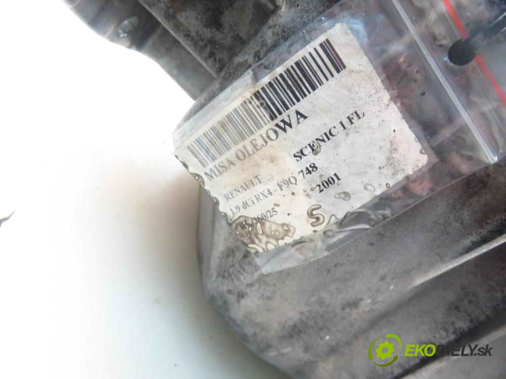 RENAULT SCENIC I (JA0/1_) CROSSOVER 2001 74,00 1.9 dCi RX4 - F9Q 748 1870,00 Vaňa olejová 3313001022 ; 035316 (Olejová vaňa)