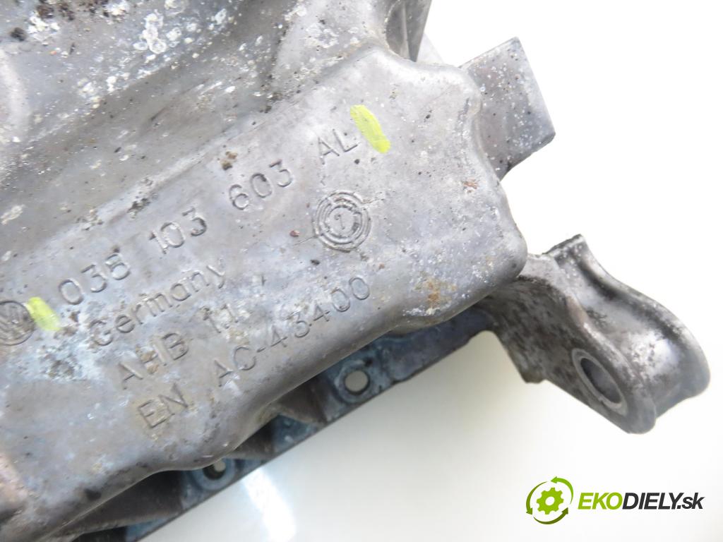 MITSUBISHI OUTLANDER II (CW_W) SUV 2008 103,00 2.0 DI-D 140 - BSY (Volkswagen Group) 1968,00 Vaňa olejová 038103603AL (Olejová vaňa)