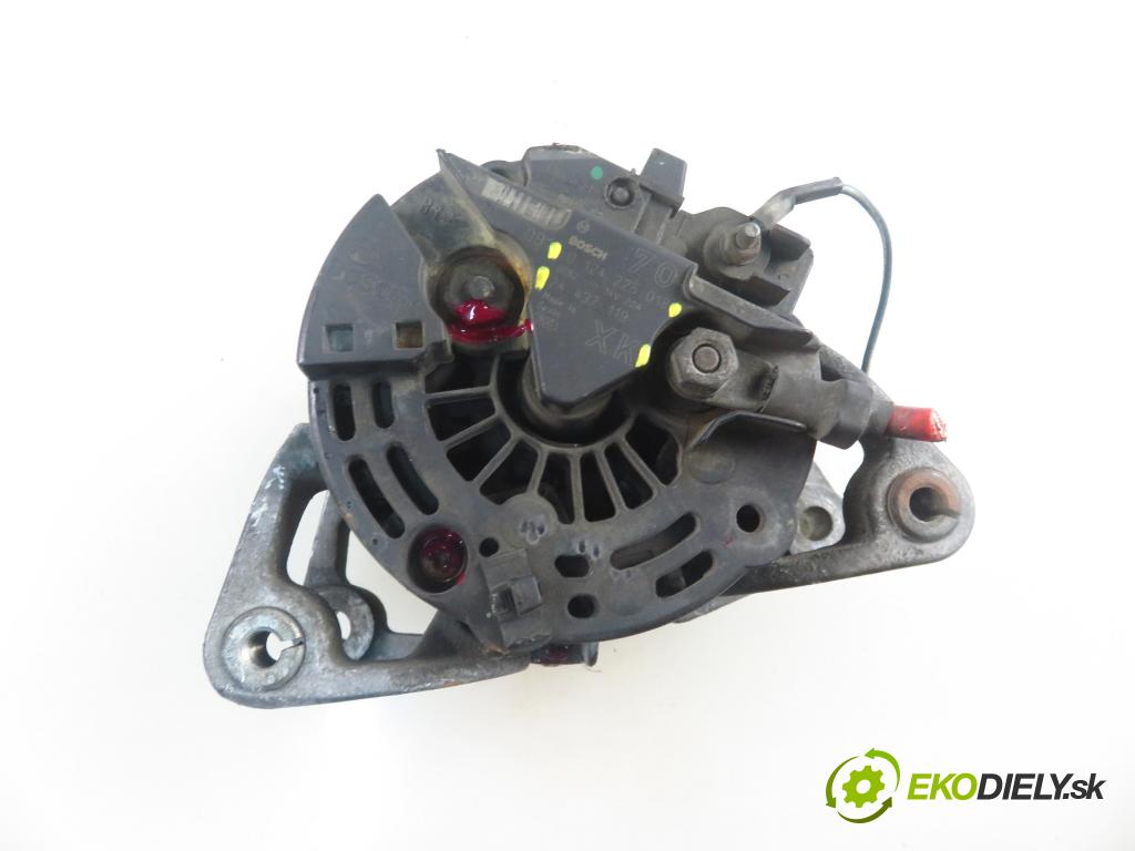 OPEL CORSA C (X01) HB 2000 43,00 1.0 12V 58 - Z 10 XE 973,00 Alternátor 24437119 ; 24437119XK ; 0124225018 (Alternátor)