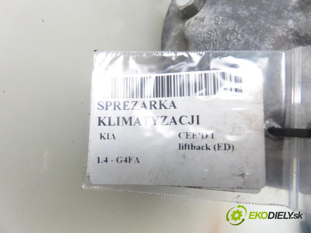 KIA CEE'D liftback (ED) HB 2008 77,00 1.4 1396,00 KOMPRESOR: klimatizácie F500AN6AA07 (Kompresor klimatizácie)