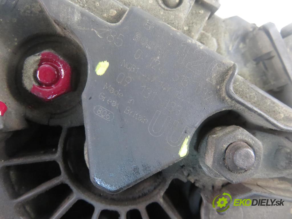 OPEL ZAFIRA A Nadwozie Wielkopojemne (MPV) (T98)  MINIVAN 2000 60,00 2.0 DI 16V - X 20 DTL 1995,00 Alternátor 09131133 ; 09131133UU (Alternátor)