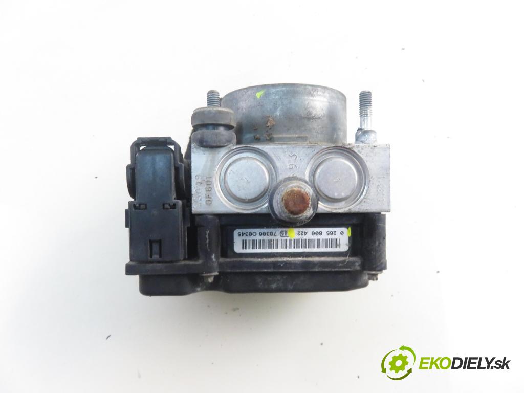 OPEL CORSA D (S07) HB 2007 66,00 1.3 CDTI 90 - Z 13 DTH 1248,00 Pumpa ABS 0265800422 ; 13236012 ; 0265281537 (Pumpa ABS)