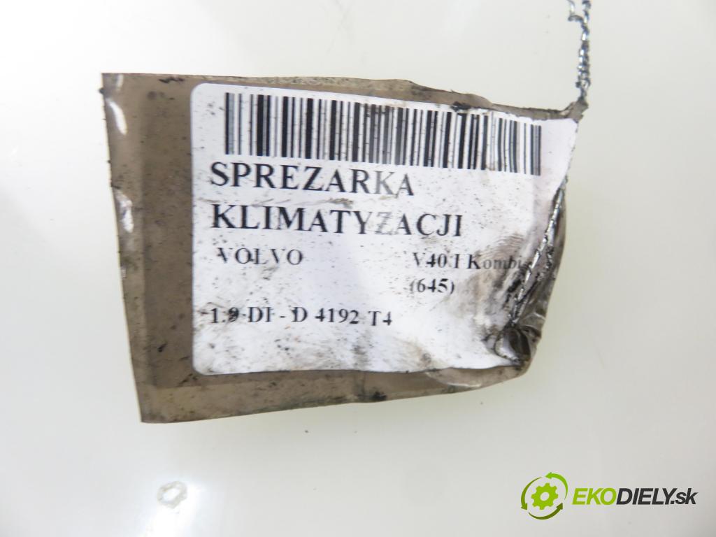 VOLVO V40 Kombi (645) KOMBI 2001 75,00 1.9 DI 102 - D 4192 T4 1870,00 KOMPRESOR: klimatizácie 8200040681 (Kompresor klimatizácie)