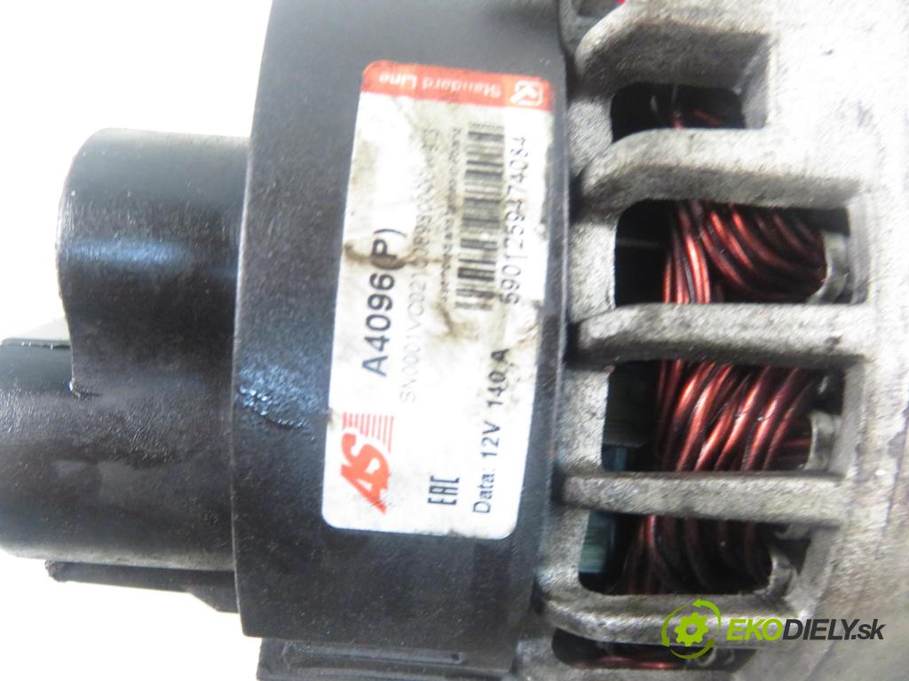 FIAT SEDICI (189_) CROSSOVER 2007 88,00 1.9 D Multijet 120 4x4 - D19AA 1910,00 Alternátor A4096P (Alternátor)