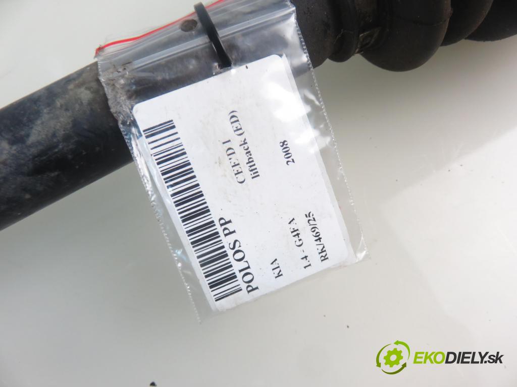 KIA CEE'D liftback (ED) HB 2008 77,00 1.4 1396,00 Poloos PP
