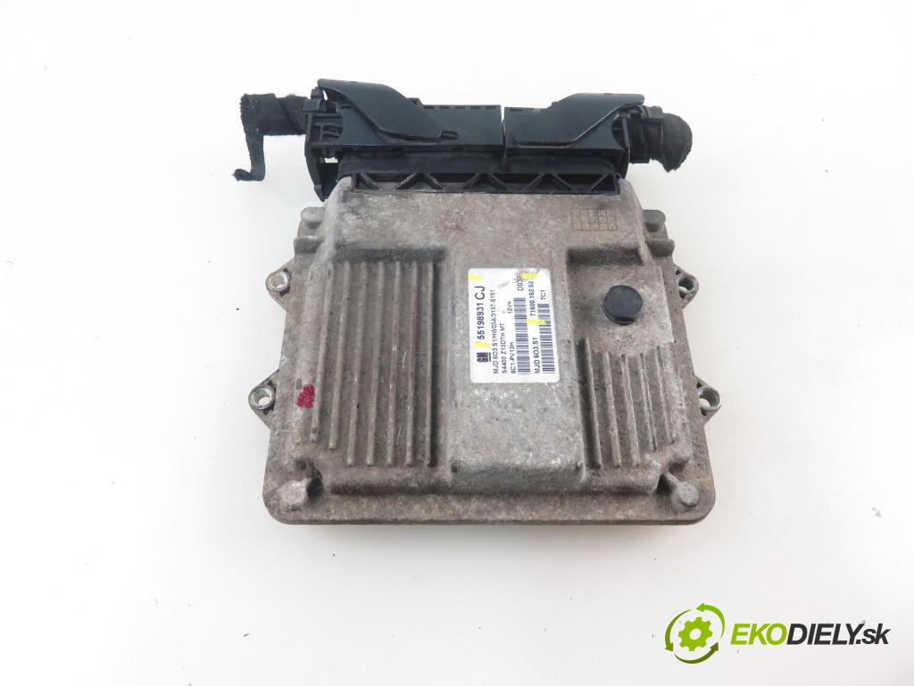 OPEL CORSA D (S07) HB 2007 66,00 1.3 CDTI 90 - Z 13 DTH 1248,00 Riadiaca jednotka Motor 55198931CJ ; 7160016202