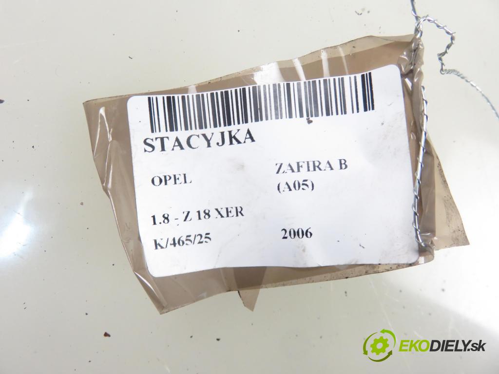 OPEL ZAFIRA B (A05) MINIVAN 2006 103,00 1.8 - Z 18 XER 1796,00 spinačka N0501882 (Spínacia skrinka)