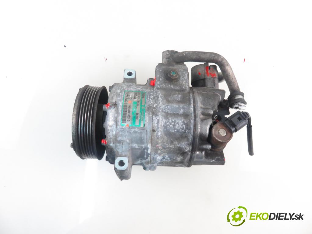 VW TOURAN (1T1, 1T2) MINIVAN 2005 77,00 1.9 TDI - BKC 1896,00 KOMPRESOR: klimatizácie 1K0820803G (Kompresor klimatizácie)
