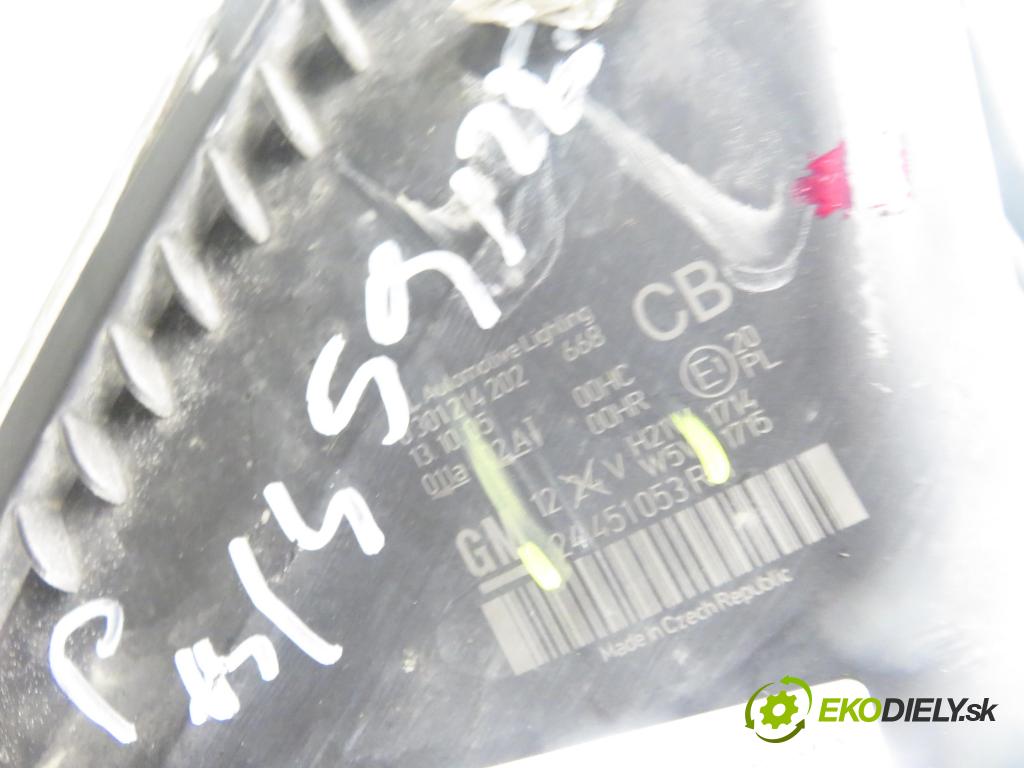 OPEL ZAFIRA B (A05) MINIVAN 2005 88,00 1.9 CDTI 8V 120 - Z 19 DT 1910,00 světlo PP 24451053