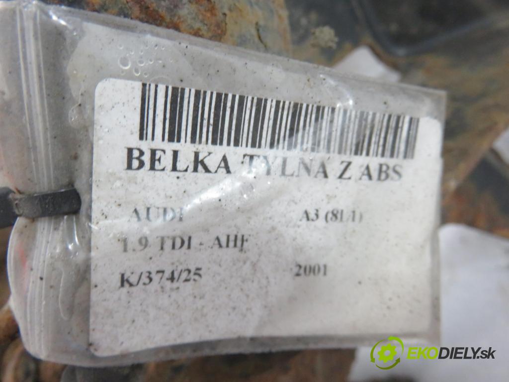 AUDI A3 (8L1) HB 2001 81,00 1.9 TDI 110 - AHF 1896,00 výztuha zadní část ABS
