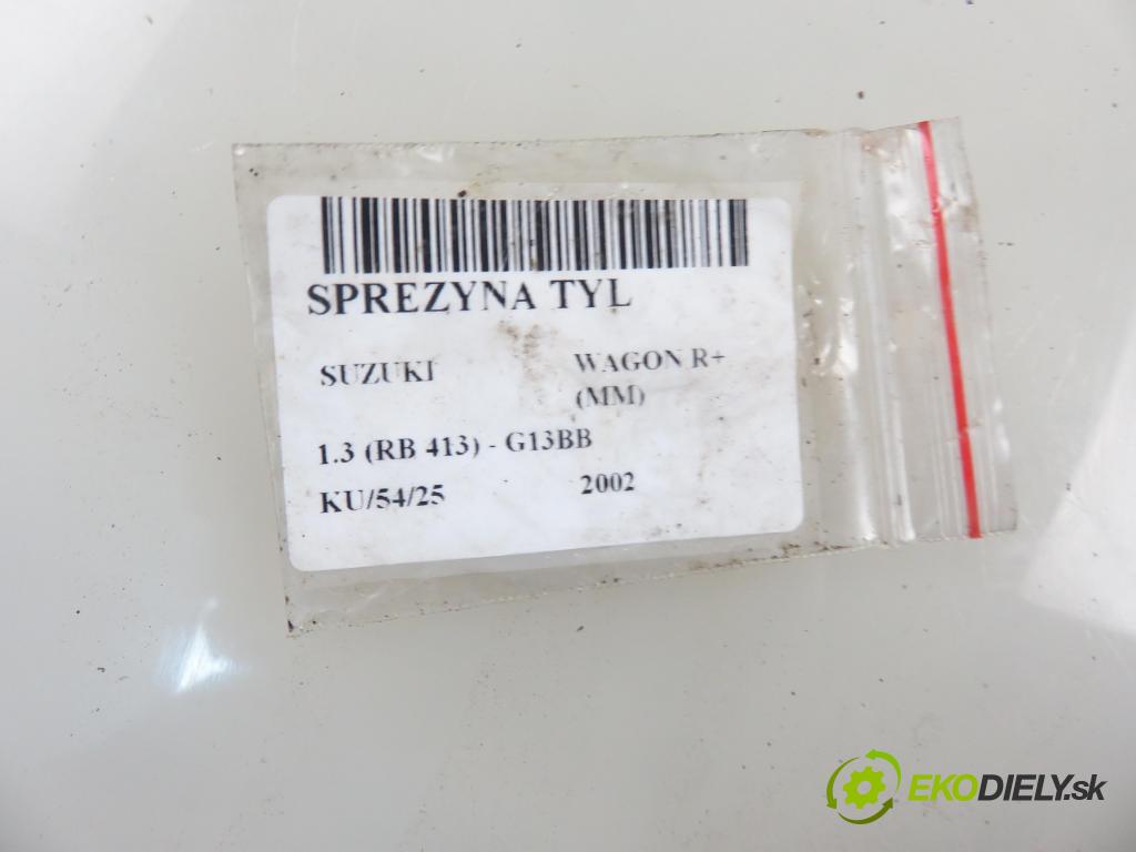 SUZUKI WAGON R+ (MM) HB 2002 56,00 1.3 4WD (RB 413) - G13BB 1298,00 Pružina zadné 