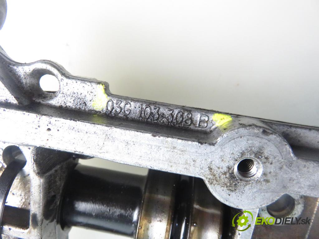 VW TOURAN (1T1, 1T2) MINIVAN 2005 103,00 2.0 TDI 16V 140 - BKD 1968,00 vačka Vačkový hriadeľ: 03G103308B