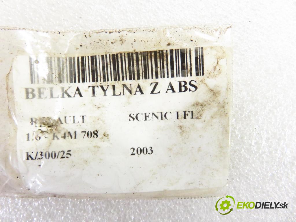 RENAULT SCENIC I (JA0/1_) MINIVAN 2003 0,00 1.6 - K4M 708 1598,00 výztuha zadní část ABS