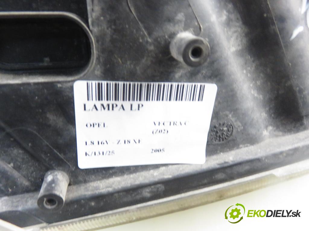 OPEL VECTRA C (Z02) LIFTBACK 2005 90,00 1.8 16V 122 - Z 18 XE 1796,00 světlo LP