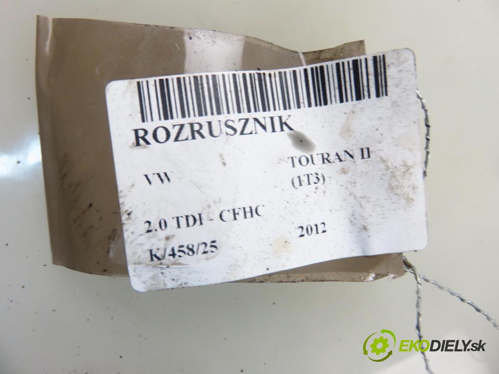 VW TOURAN (1T3) MINIVAN 2012 103,00 2.0 TDI - CFHC 1968,00 Štartér 02M911024 ; 0001123038 (Štartér)