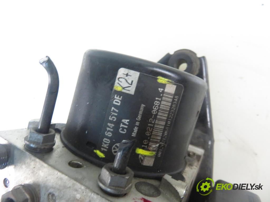 VW TOURAN (1T3) MINIVAN 2012 103,00 2.0 TDI - CFHC 1968,00 Pumpa ABS 1K0907379BJ ; 10096103523 ; 1K0614517DE (Pumpa ABS)