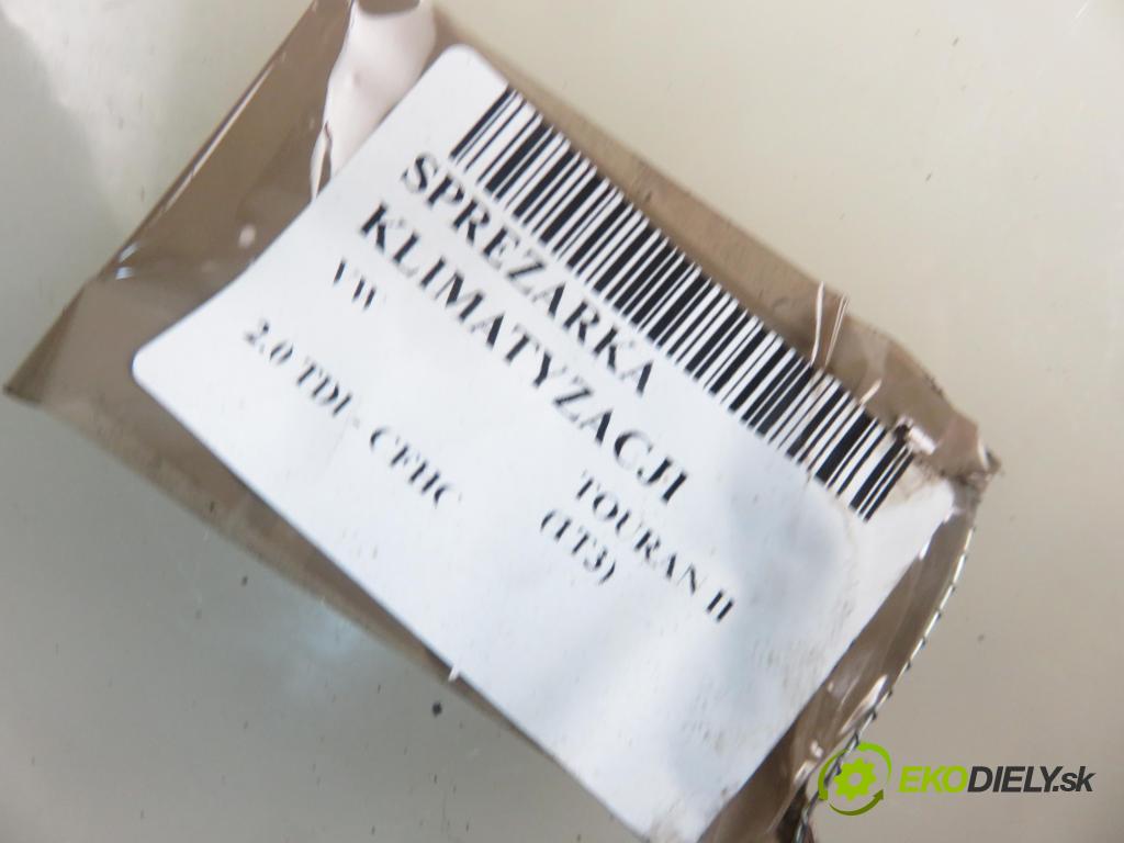 VW TOURAN (1T3) MINIVAN 2012 103,00 2.0 TDI - CFHC 1968,00 KOMPRESOR: klimatizácie 5K0820803B (Kompresor klimatizácie)