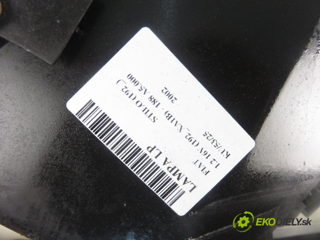 FIAT STILO (192_) HB 2002 59,00 1.2 16V 80 - 188 A5.000 1242,00 světlo LP 517127160
