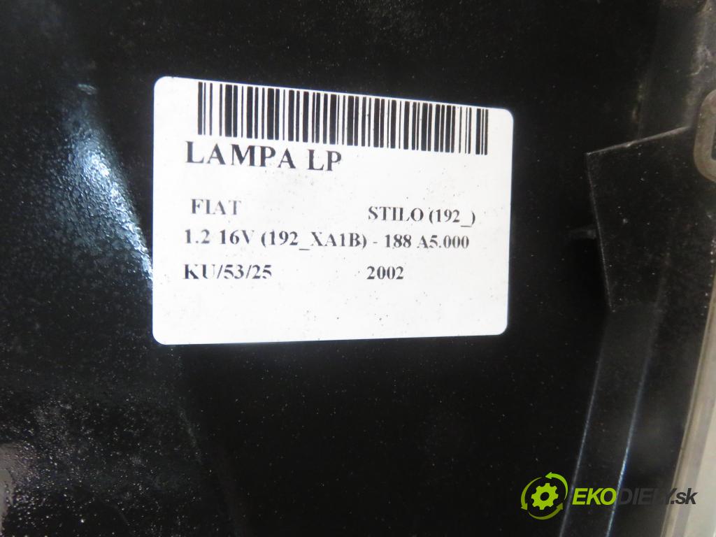 FIAT STILO (192_) HB 2002 59,00 1.2 16V 80 - 188 A5.000 1242,00 světlo LP 517127160