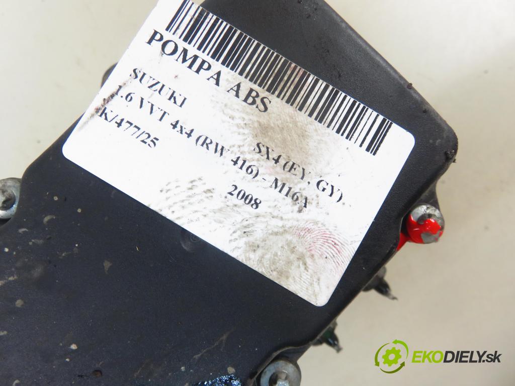 SUZUKI SX4 (EY, GY) CROSSOVER 2008 79,00 1.6 VVT 4x4 (RW 416) 107 - M16A 1586,00 Pumpa ABS 0265800494 ; 0265231670 (Pumpa ABS)