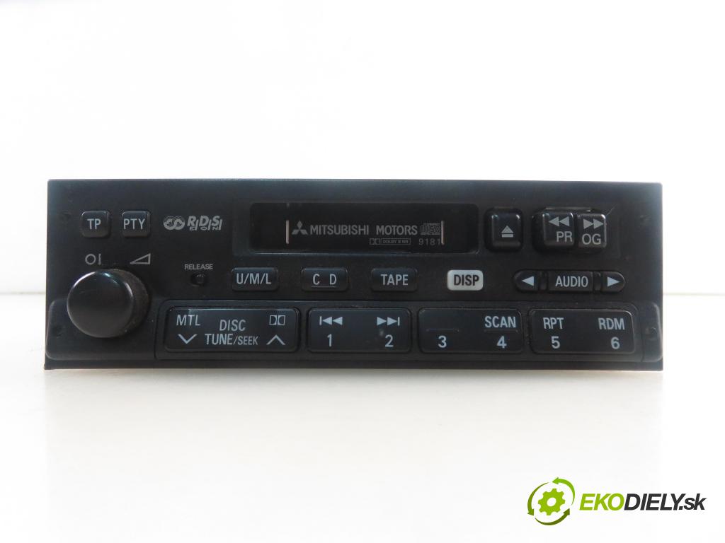MITSUBISHI PAJERO PININ (H6_W, H7_W) SUV 2000 95,00 2.0 GDI 1999,00 RADIO ME26802109E ; MZ312566