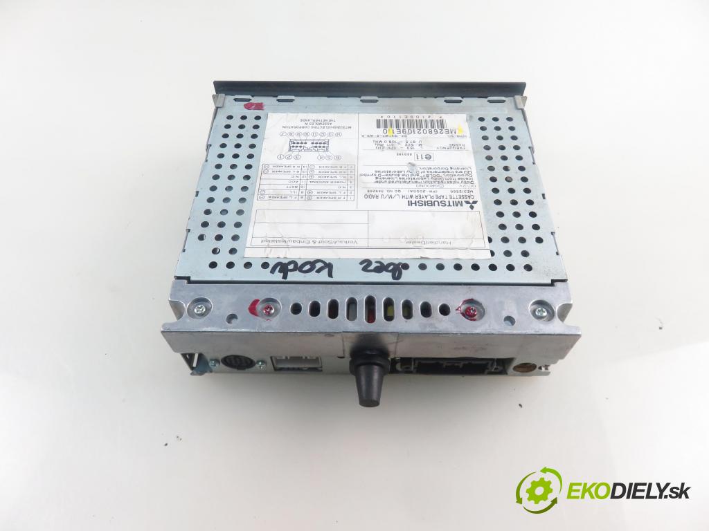 MITSUBISHI PAJERO PININ (H6_W, H7_W) SUV 2000 95,00 2.0 GDI 1999,00 RADIO ME26802109E ; MZ312566