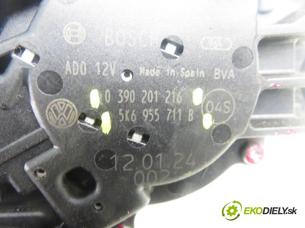VW TOURAN (1T3) MINIVAN 2012 103,00 2.0 TDI - CFHC 1968,00 motorek stěrače ZADNÍ: 5K6955711B ; 0390201216
