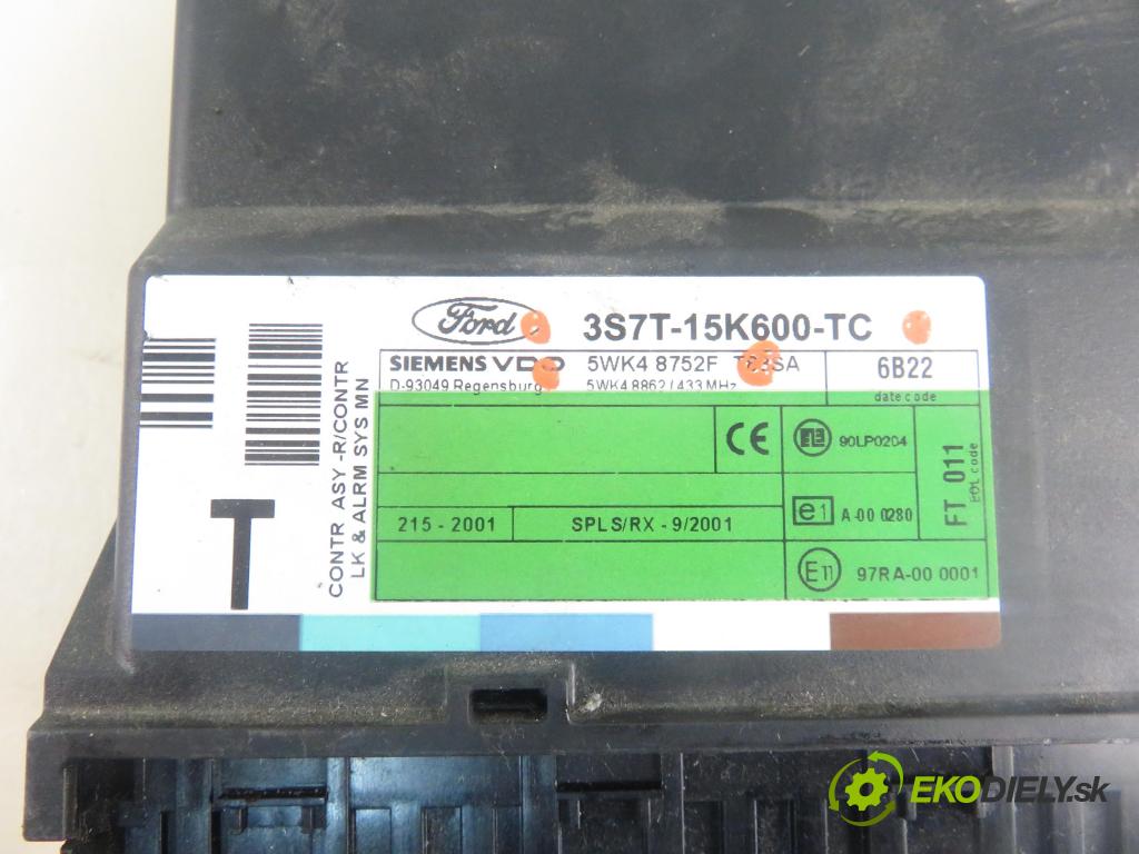 FORD MONDEO III (B5Y) LIFTBACK 2006 96,00 2.0 TDCi - FMBA 1998,00 MODUL BSI 3S7T15K600TC ; 5WK48752F