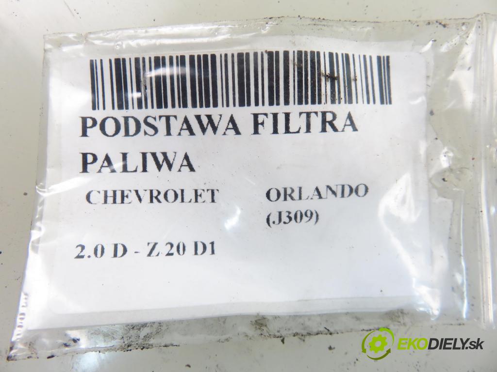 CHEVROLET ORLANDO (J309) MINIVAN 2012 120,00 2.0 D VCDi 163 - Z 20 D1 (LNP) 1998,00 Obal filtra paliva 13244294 ; 1011208000