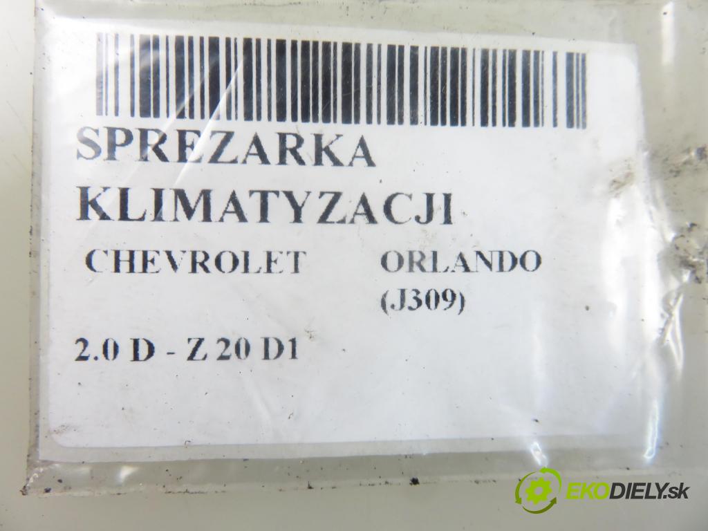 CHEVROLET ORLANDO (J309) MINIVAN 2012 120,00 2.0 D VCDi 163 - Z 20 D1 (LNP) 1998,00 KOMPRESOR: klimatizácie 13314480 ; 687997689 (Kompresor klimatizácie)